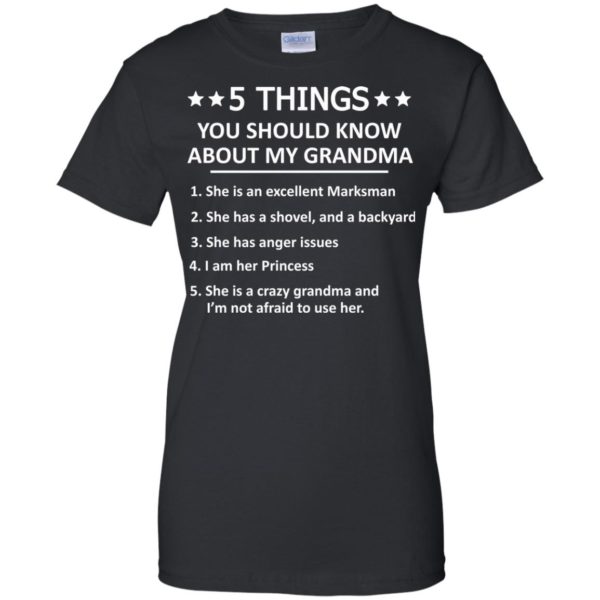 image 1337 600x600px 5 Things you should know about my Grandma t shirt, hoodies, tank top