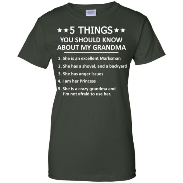 image 1338 600x600px 5 Things you should know about my Grandma t shirt, hoodies, tank top