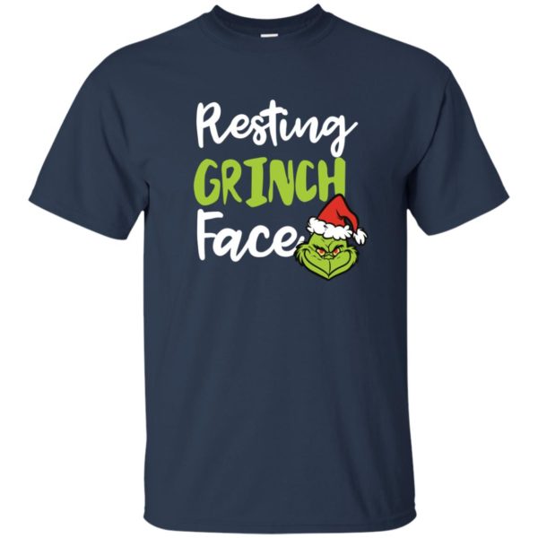 image 1488 600x600px Resting Grinch Face Christmas T Shirts, Long Sleeve