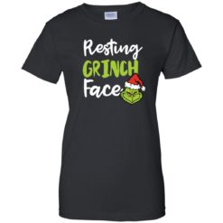 image 1495 247x247px Resting Grinch Face Christmas T Shirts, Long Sleeve
