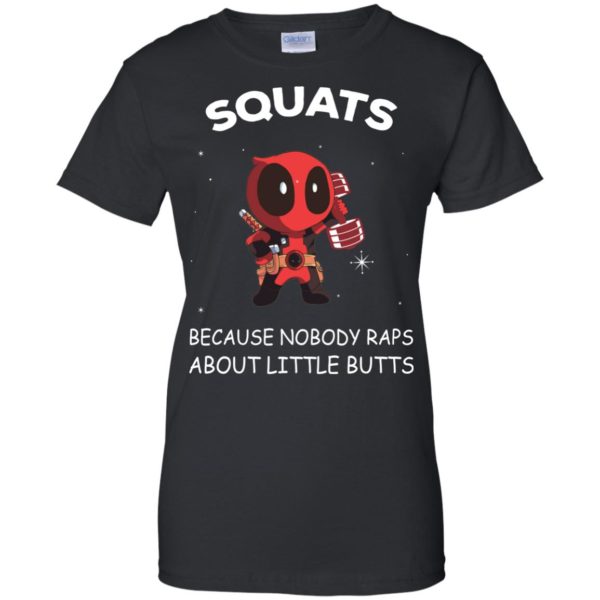 image 150 600x600px DeadPool: Squats Because Nobody Raps About Little Butts T Shirts