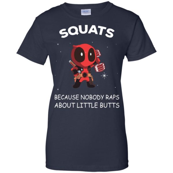 image 152 600x600px DeadPool: Squats Because Nobody Raps About Little Butts T Shirts