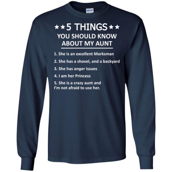 image 1549 600x600px 5 Things you should know about my Aunt T Shirts, Sweater, Tank Top