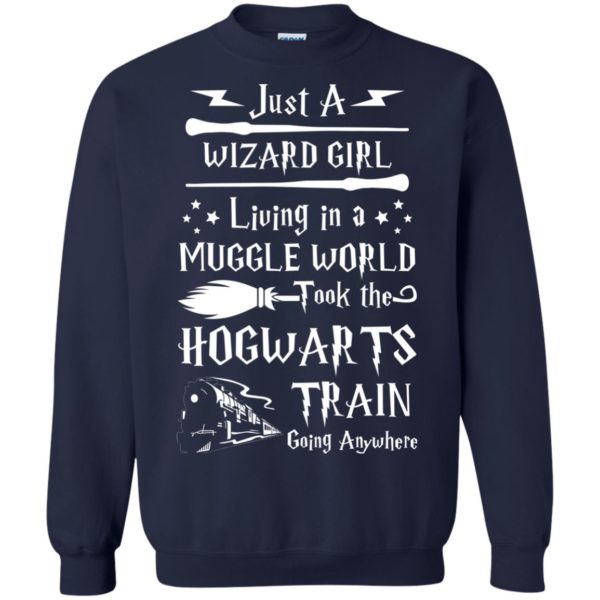 image 1711 600x600px Just A Wizard Girl Living in a Muggle World T Shirts, Hoodies, Sweater