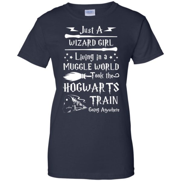 image 1713 600x600px Just A Wizard Girl Living in a Muggle World T Shirts, Hoodies, Sweater