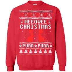 image 1898 247x247px Meeowee Christmas Pur Pur Pur Cat Lovers Christmas Sweater
