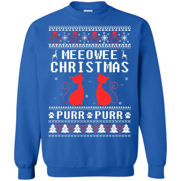 image 1900 600x600px Meeowee Christmas Pur Pur Pur Cat Lovers Christmas Sweater