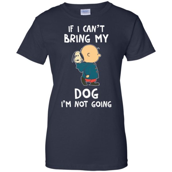 image 207 600x600px Snoopy and Charlie Brown If I Can't Bring My Dog I'm Not Going T Shirts, Hoodies