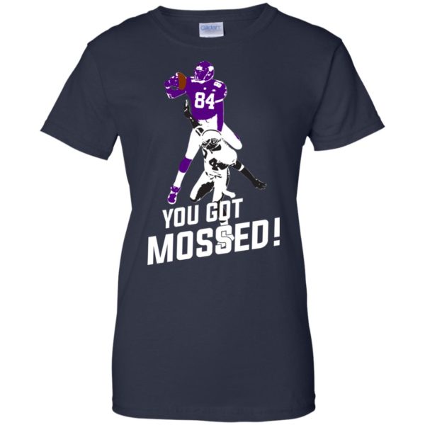 image 2127 600x600px Randy Moss over Charles Woodson You Got Mossed T Shirts