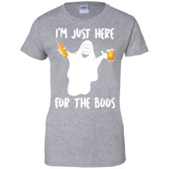image 217 247x247px Halloween Shirt I'm Just Here For The Boos T Shirts, Hoodies