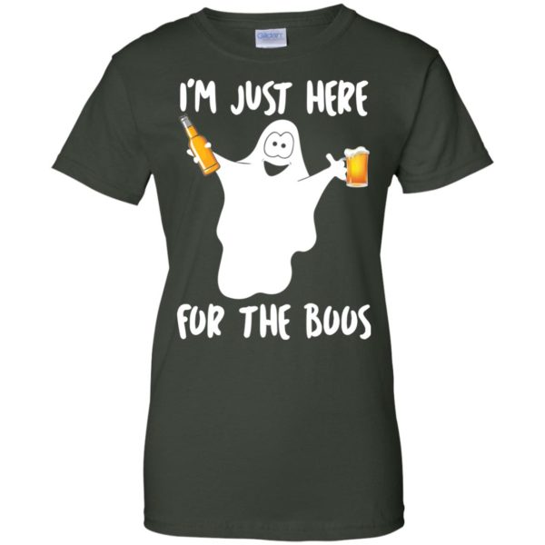 image 219 600x600px Halloween Shirt I'm Just Here For The Boos T Shirts, Hoodies