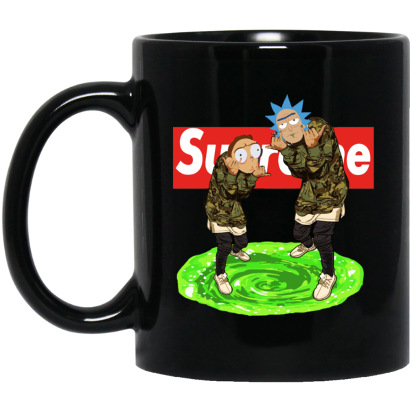 image 23 600x600px Rick and Morty Supreme Coffee Mug & Beer Stein