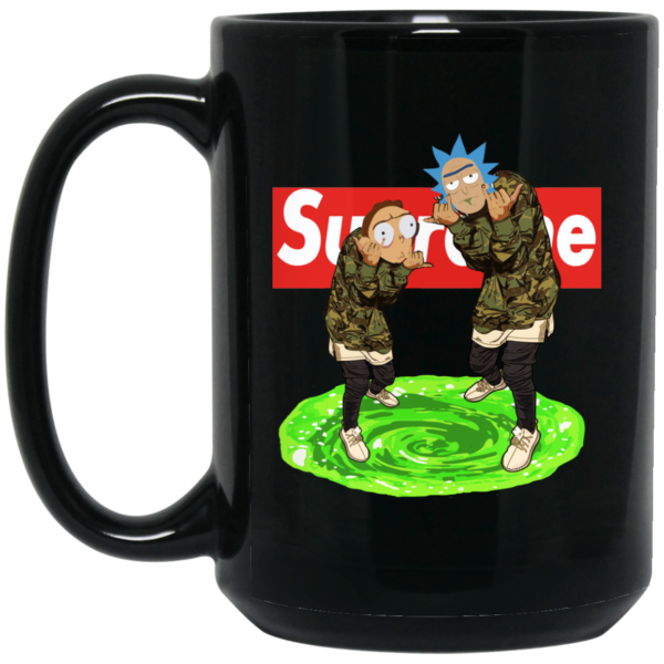 image 24 600x600px Rick and Morty Supreme Coffee Mug & Beer Stein