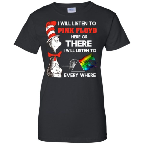 image 243 600x600px Dr Seuss I Will Listen To Pink Floyd Here Or There I Will Listen To Every Where T Shirts, Hoodies