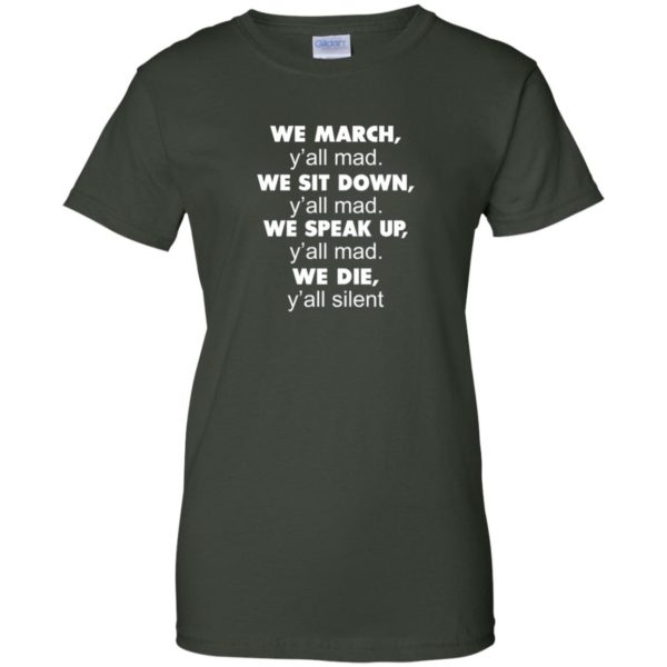 image 267 600x600px Lebron James: We March Y'all Mad, We Sit Down Y'all Mad T Shirts, Hoodies