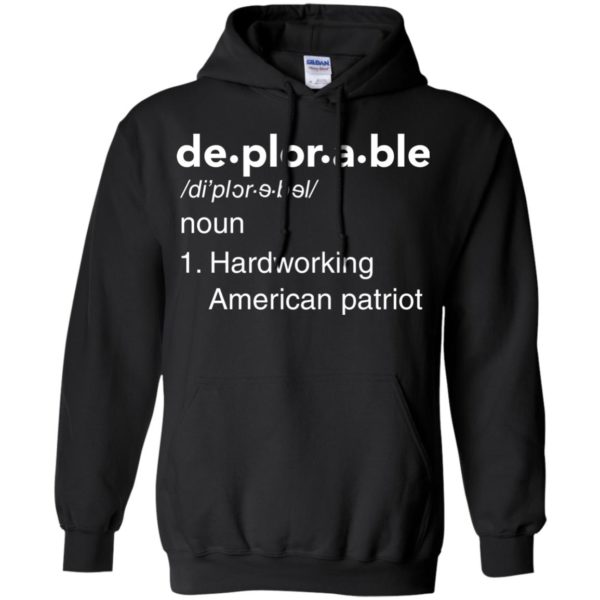 image 289 600x600px Deplorable Definition: Hardworking American Patriot Unisex T Shirts