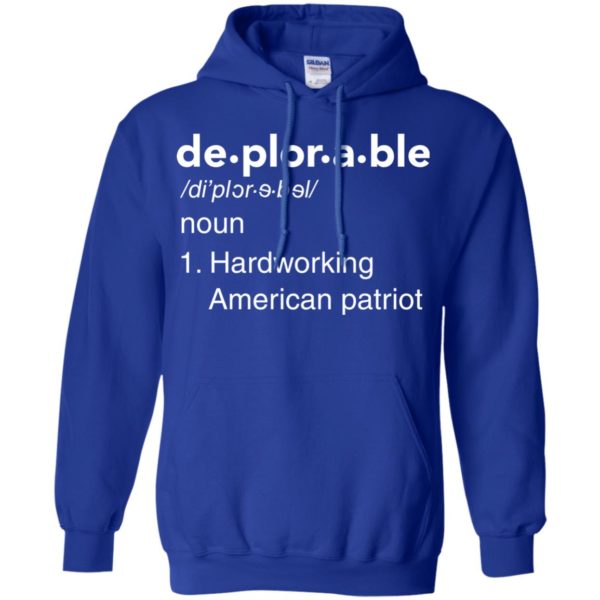 image 291 600x600px Deplorable Definition: Hardworking American Patriot Unisex T Shirts