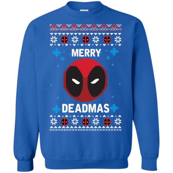 image 300 600x600px Merry Deadmas DeadPool Christmas Sweater