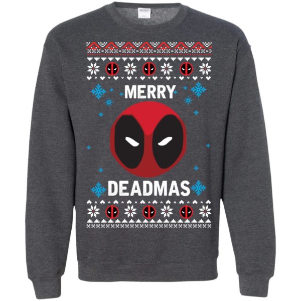 image 305 600x600px Merry Deadmas DeadPool Christmas Sweater