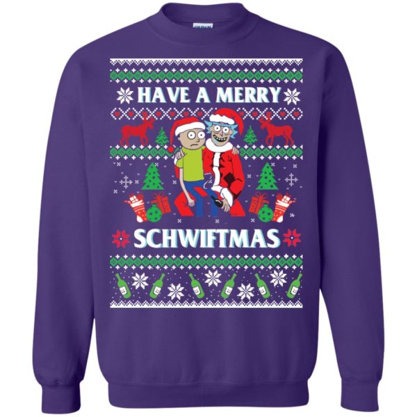 image 313 600x600px Rick and Morty: Have A Merry Schwiftmas Christmas Sweater