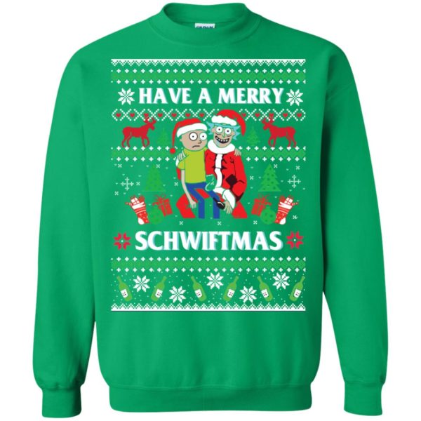 image 315 600x600px Rick and Morty: Have A Merry Schwiftmas Christmas Sweater