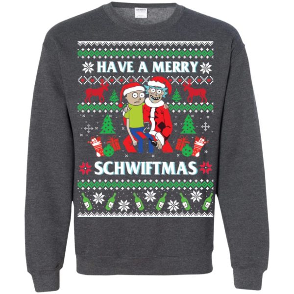 image 316 600x600px Rick and Morty: Have A Merry Schwiftmas Christmas Sweater