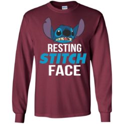 image 321 247x247px Resting Stitch Face Disney T Shirts, Hoodies, Sweater