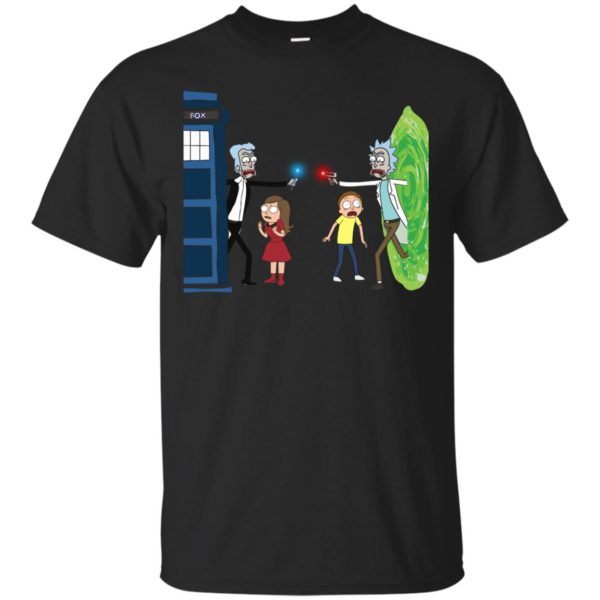 image 45 600x600px Doctor Who vs Rick and Morty Mashup T Shirts, Hoodies, Tank Top