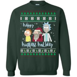 image 454 247x247px Rick and Morty: Happy Human Holiday Christmas Sweater