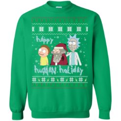 image 459 247x247px Rick and Morty: Happy Human Holiday Christmas Sweater