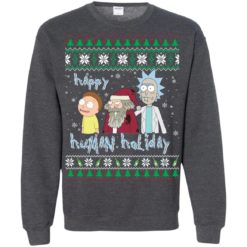 image 460 247x247px Rick and Morty: Happy Human Holiday Christmas Sweater