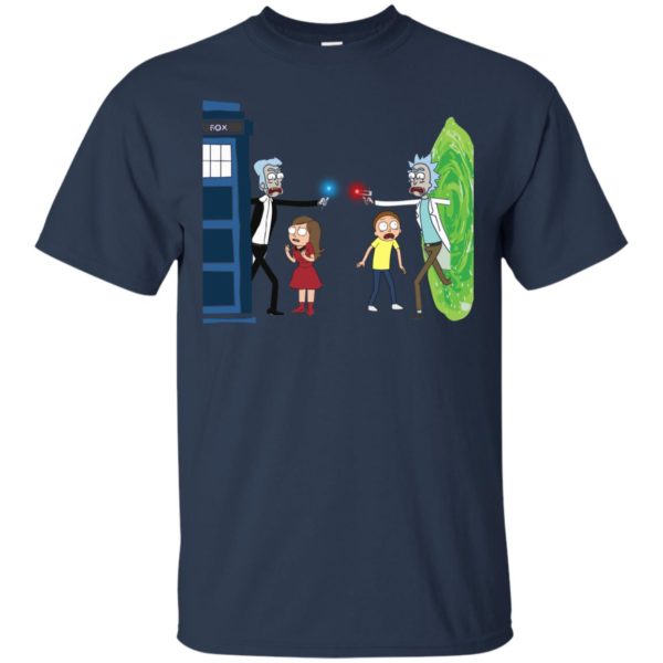 image 47 600x600px Doctor Who vs Rick and Morty Mashup T Shirts, Hoodies, Tank Top