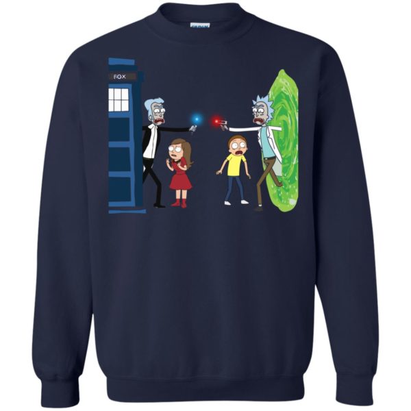 image 52 600x600px Doctor Who vs Rick and Morty Mashup T Shirts, Hoodies, Tank Top