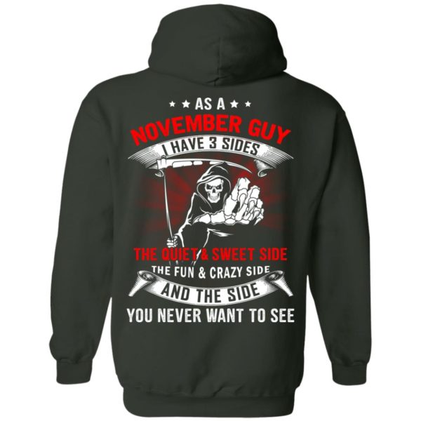 image 526 600x600px As a November guy I have 3 sides shirt,