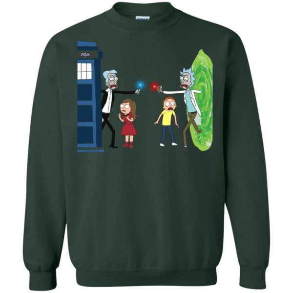 image 53 600x600px Doctor Who vs Rick and Morty Mashup T Shirts, Hoodies, Tank Top