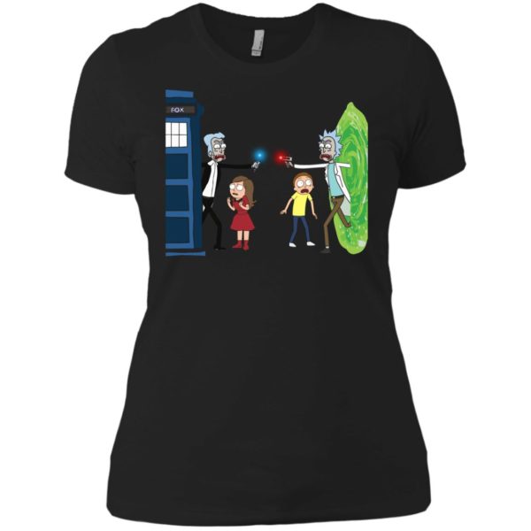 image 54 600x600px Doctor Who vs Rick and Morty Mashup T Shirts, Hoodies, Tank Top