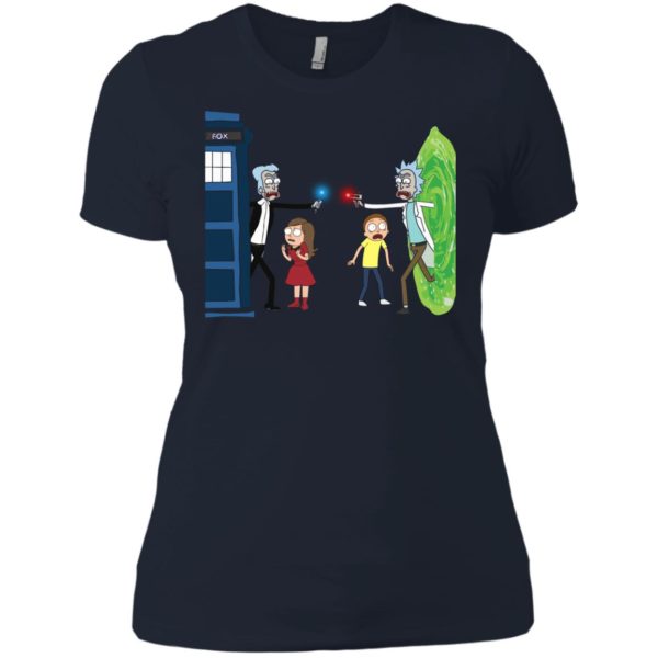image 56 600x600px Doctor Who vs Rick and Morty Mashup T Shirts, Hoodies, Tank Top