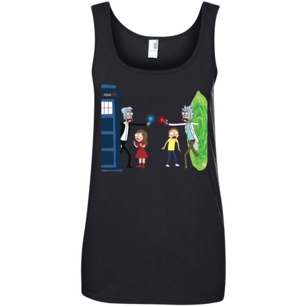 image 57 600x600px Doctor Who vs Rick and Morty Mashup T Shirts, Hoodies, Tank Top
