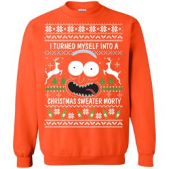 image 631 247x247px I Turned My Self Into Christmas Sweater Morty Shirt
