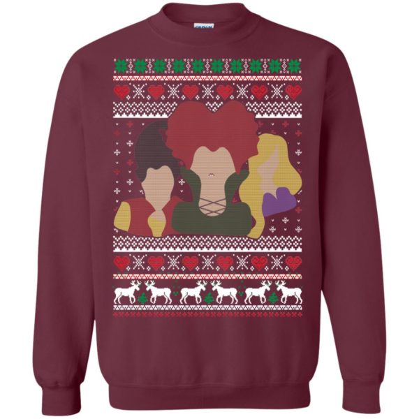 image 642 600x600px Hocus Pocus Ugly Christmas Sweater Shirt