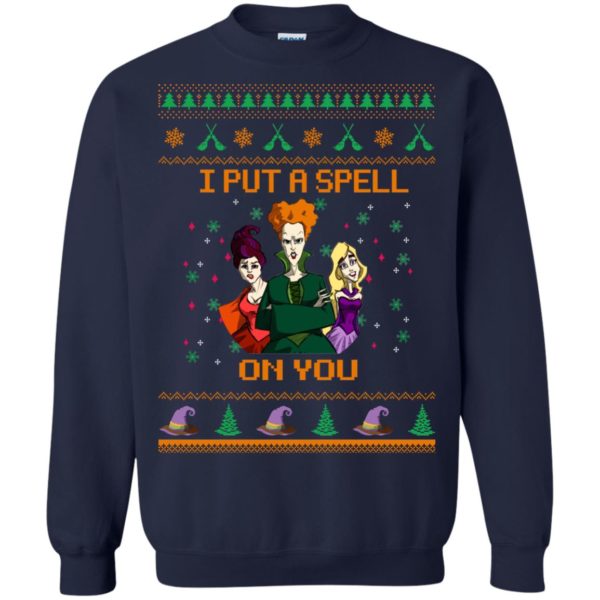 image 676 600x600px Hocus Pocus Put A Spell On You Christmas Sweater