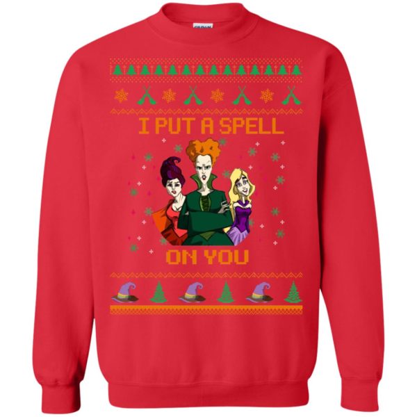 image 677 600x600px Hocus Pocus Put A Spell On You Christmas Sweater