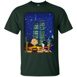 image 744 247x247px Snoopy and Charlie Brown World Trade Center 9/11 T Shirts, Hoodies, Tank