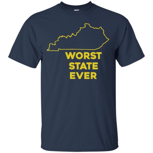 image 1010 600x600px Kentucky Worst State Ever Shirt, Hoodies, Tank