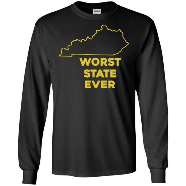 image 1013 600x600px Kentucky Worst State Ever Shirt, Hoodies, Tank