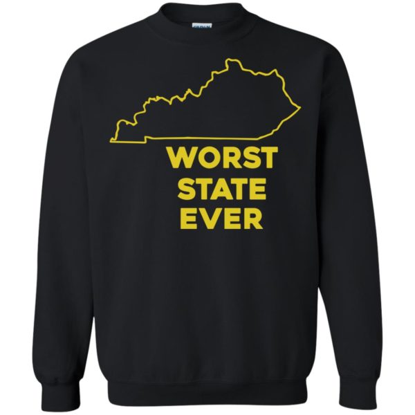 image 1017 600x600px Kentucky Worst State Ever Shirt, Hoodies, Tank