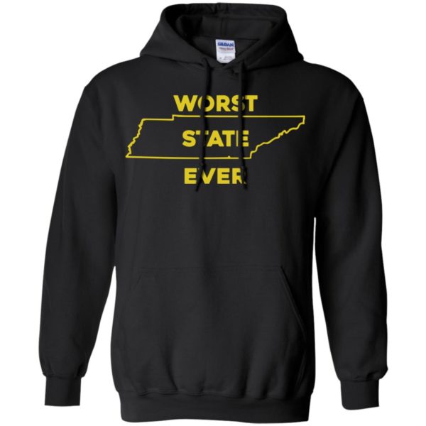 image 1027 600x600px Tennessee Worst State Ever T Shirts, Tank Top, Hoodies