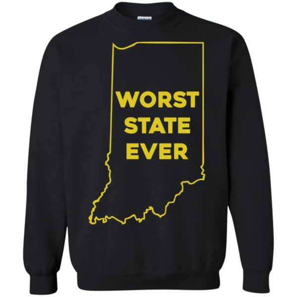 image 1053 600x600px Indiana Worst State Ever Shirt