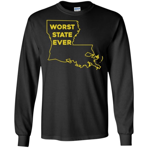 image 1061 600x600px Louisiana Worst State Ever T Shirts, Hoodies, Sweater