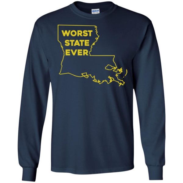 image 1062 600x600px Louisiana Worst State Ever T Shirts, Hoodies, Sweater
